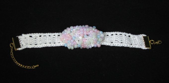 Bracelet chic blanc 