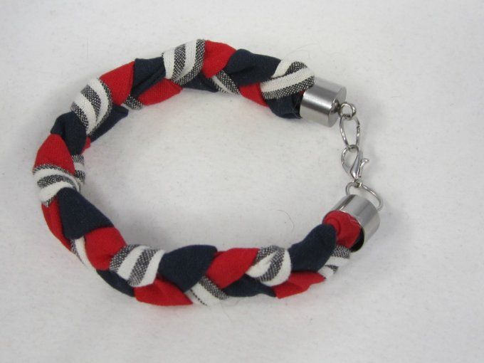 Bracelet mixte en tissu